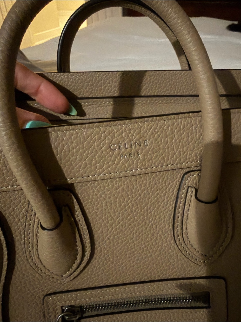 SOLD! Nano - Taupe Leather

Never used with tags and dust bag - Picture 9 of 10